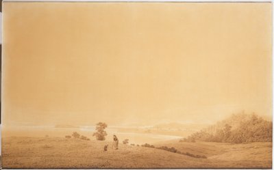 Die Ostküste der Insel Rügen mit Schäfer von Caspar David Friedrich
